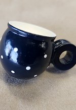 Small Blue Coffee Cup<br>for KWO Stove Smoker